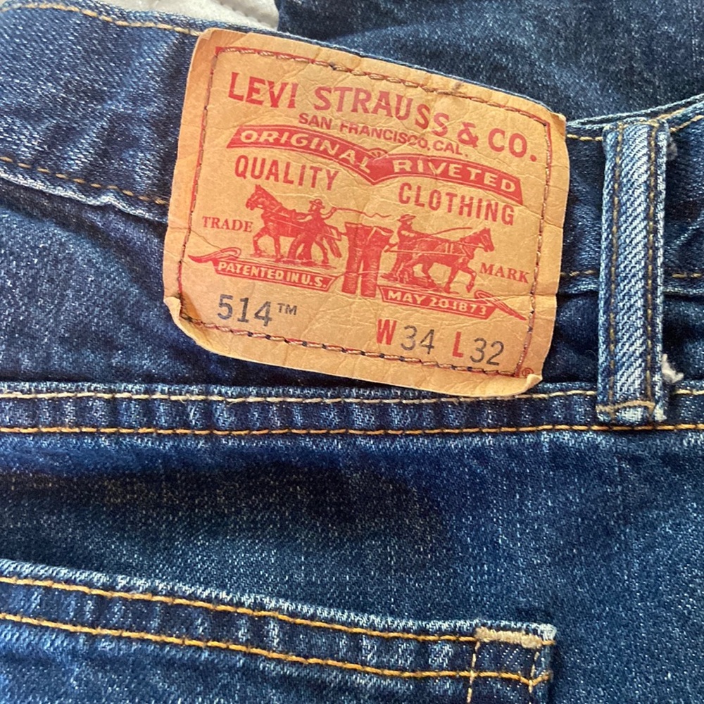 Levi Mens 514 slim straight jean